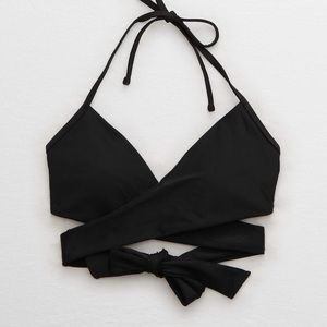 Aerie Wrap Halter Bikini Top